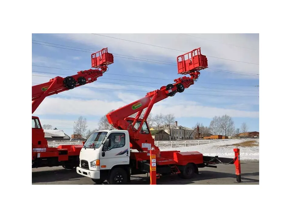 Аренда Автовышка Hyundai HD78 Hansin HS300A