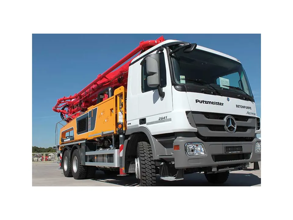 Аренда Автобетононасос Мерседес Putzmeister М28-4