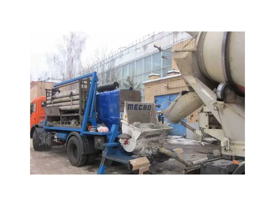Аренда Линейный автобетононасос КАМАЗ 43253 MECBO P4.150
