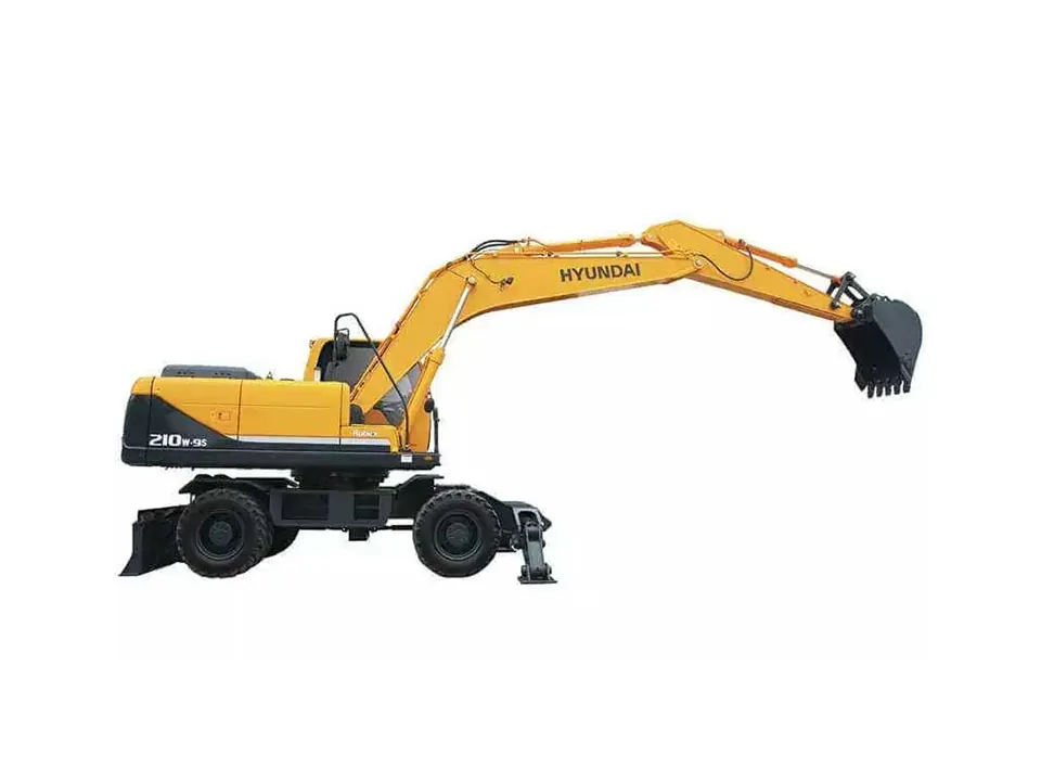 Аренда Экскаватор Hyundai R210W-9S с ковшом