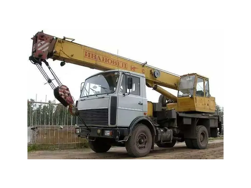Аренда Автокран Ивановец 14 тонн (вездеход)