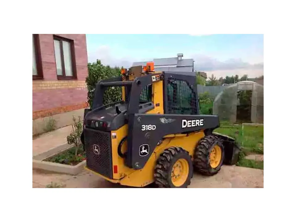 Аренда Мини-погрузчик John Deere 318D