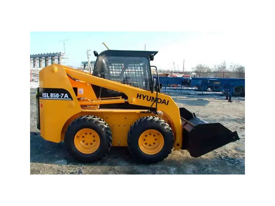Аренда Мини-погрузчик Hyundai HSL850